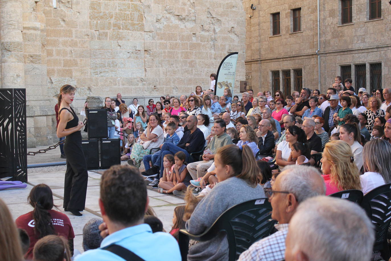 Sabor burgalés en la tercera jornada de la Feria de Teatro de Castilla y León