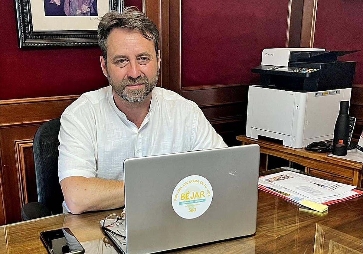 El alcalde de Béjar, Antonio Cámara.