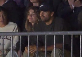 Imagen de Piqué y Clara Chía en Barcelona.