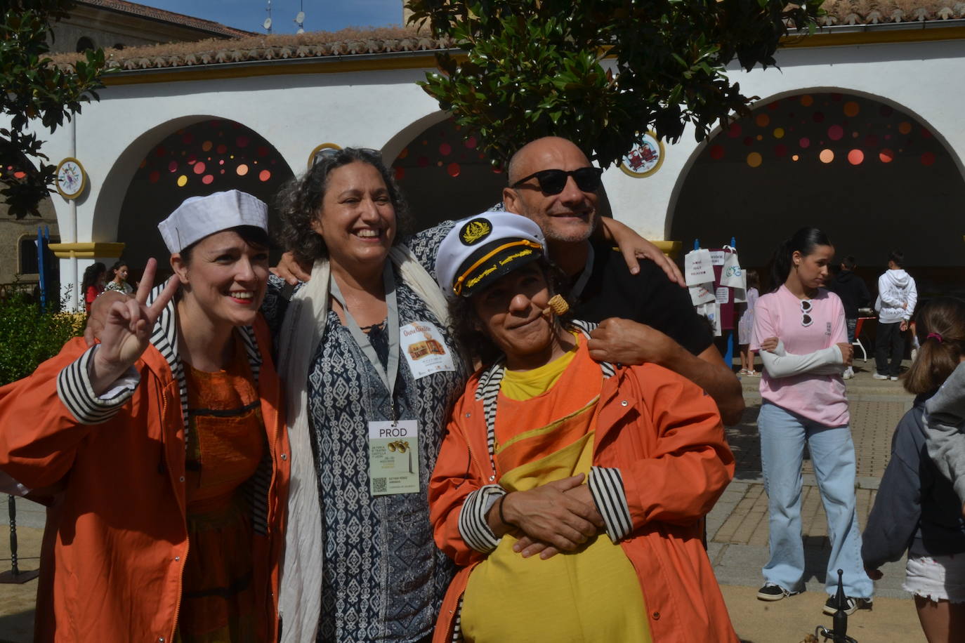 Una divertida mañana en la Feria de Teatro de Ciudad Rodrigo