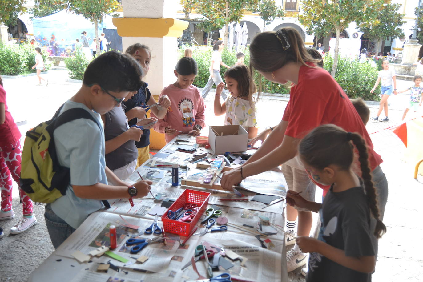 Una divertida mañana en la Feria de Teatro de Ciudad Rodrigo