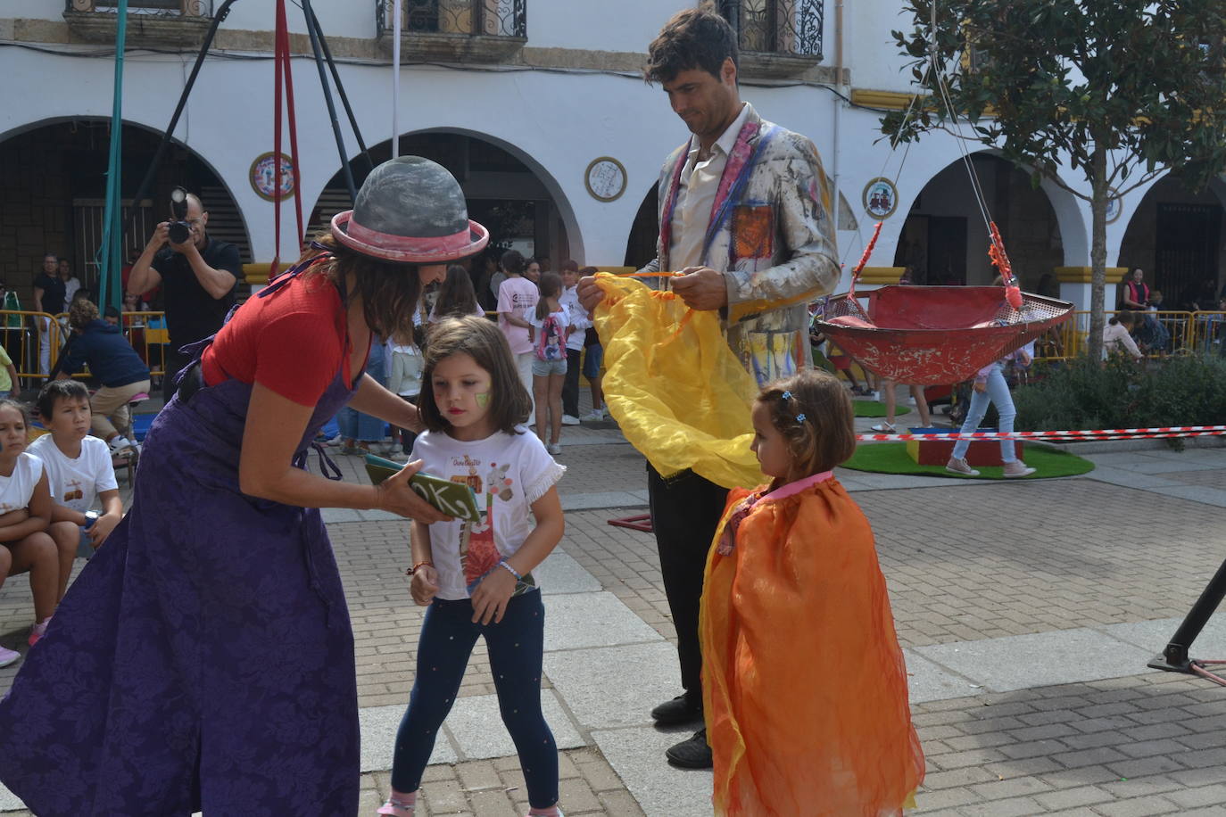 Una divertida mañana en la Feria de Teatro de Ciudad Rodrigo