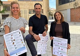 María José García, Salvador Ruano y Soledad García presentaron la propuesta de actividades.