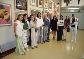 La presentación de la exposición en la Escuela de Hostelería de Santa Marta de Tormes.
