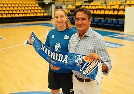 Laura Spreafico y Jorge Recio, este viernes.