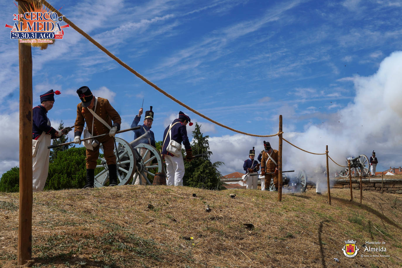 Fuego, pólvora y valor en Almeida