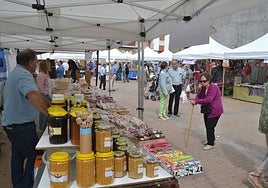 La Plaza de la Alegría contó con un gran ambiente durante toda la mañana