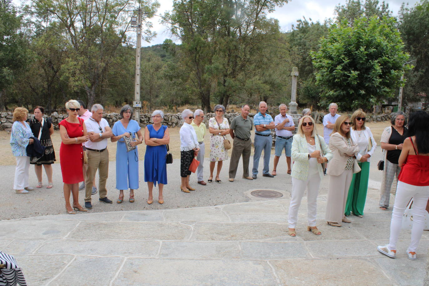 Los fieles de Sorihuela acompañan al Cristo de Valvanera
