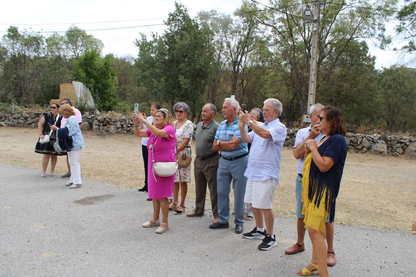 Los fieles de Sorihuela acompañan al Cristo de Valvanera