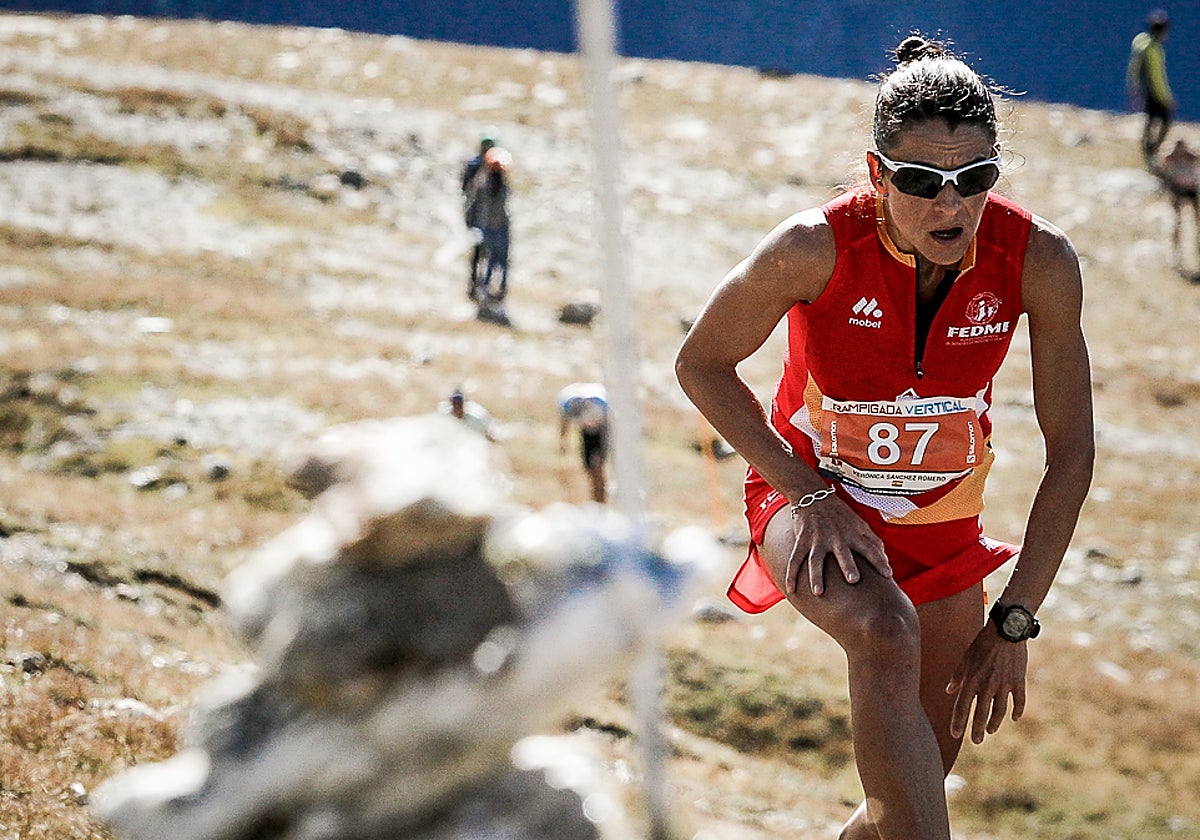 Verónica Sánchez, en una competición anterior.