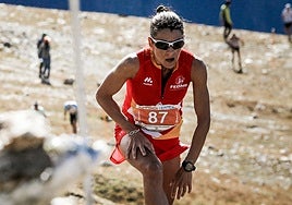 Verónica Sánchez, en una competición anterior.