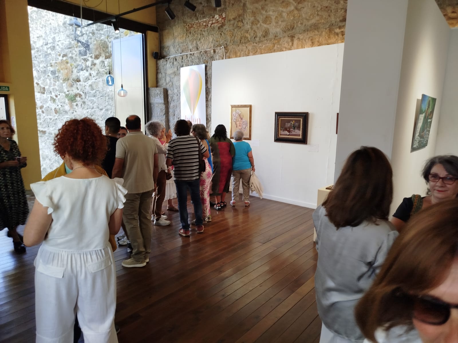 17 artistas muestran sus obras en una exposición en Béjar