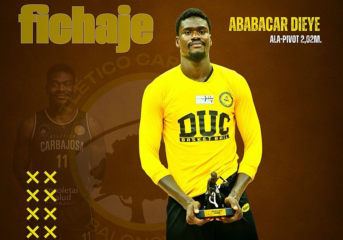 Ababacar Dieye, que llega de Senegal, cierra el roster del Recoletas Salud Carbajosa