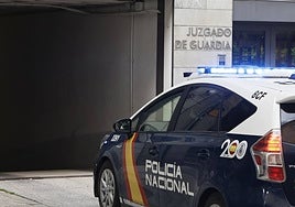 Un coche de la Policía Nacional.