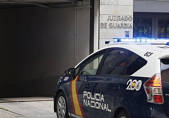 Un coche de la Policía Nacional.