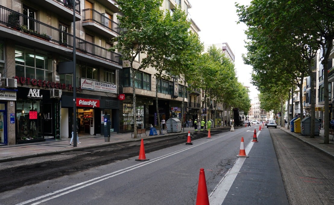 Las obras de Torres Villarroel y María Auxiliadora complican el tráfico