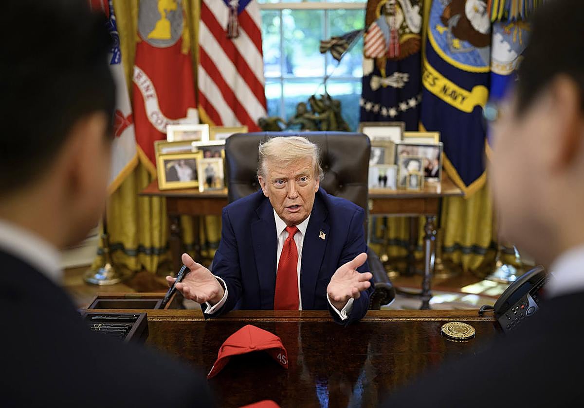 El presidente de Estados Unidos, Donald Trump.