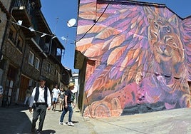 Uno de los murales nominados en estos premios.