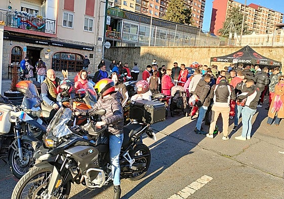 Imagen de la concentración motera celebrada en diciembre de 2024.