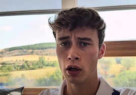 Jorge Rey, en su último vídeo.