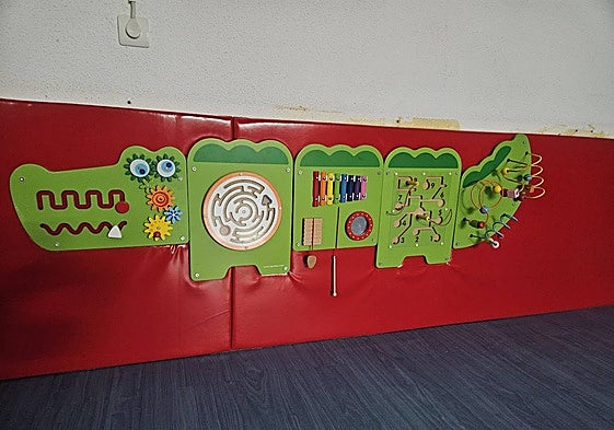 Imagen del nuevo acolchado de la guardería