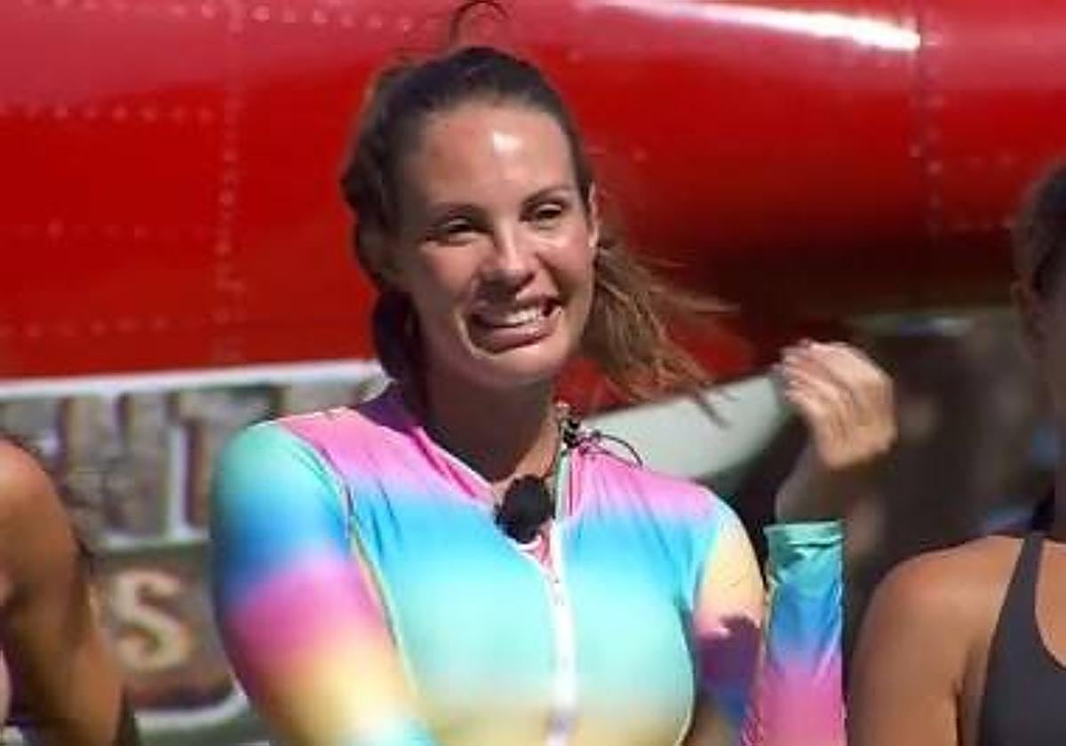 Jessica Bueno, durante la emisión de 'Supervivientes All Stars'.