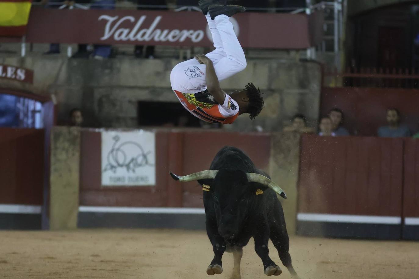 Las mejores imágenes del espectacular concurso de recortes que abrió la Feria en La Glorieta