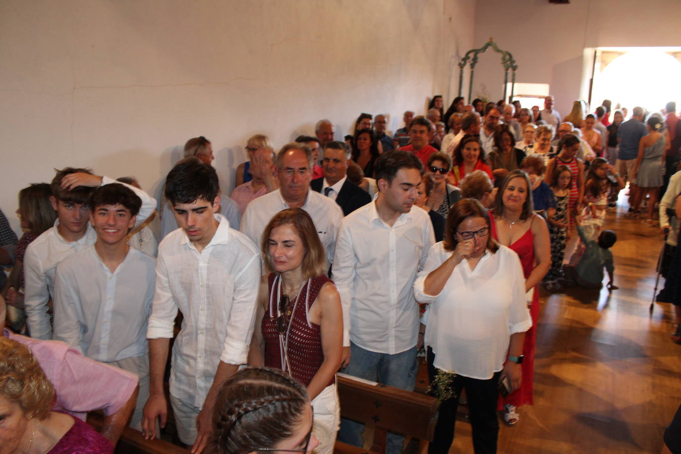 Los quintos protagonizan el día de fiesta en Gallegos de Solmirón