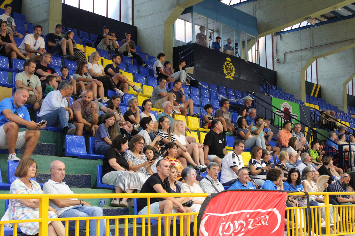 Béjar disfruta con el baloncesto