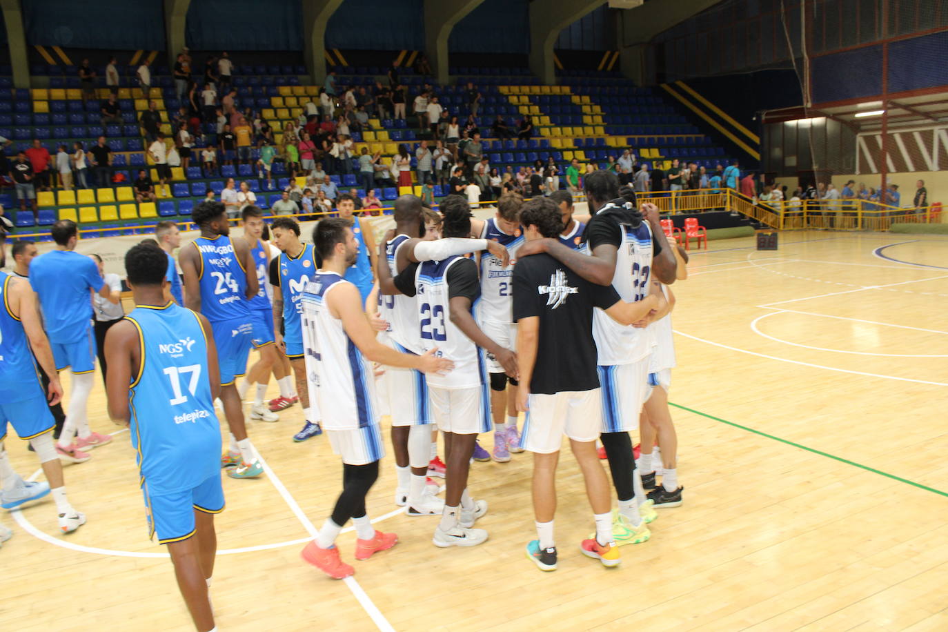 Béjar disfruta con el baloncesto