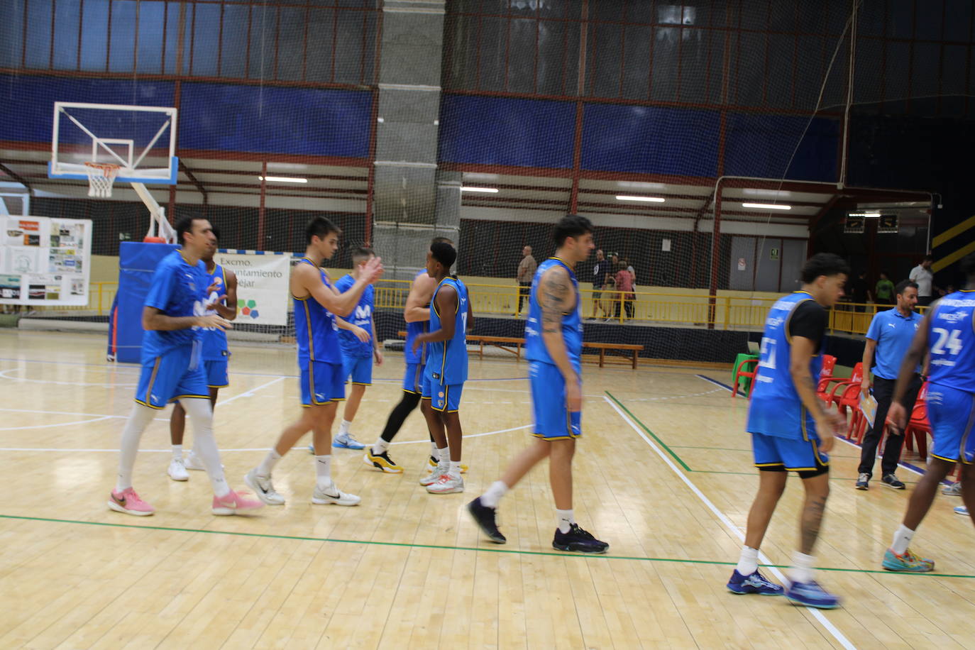 Béjar disfruta con el baloncesto