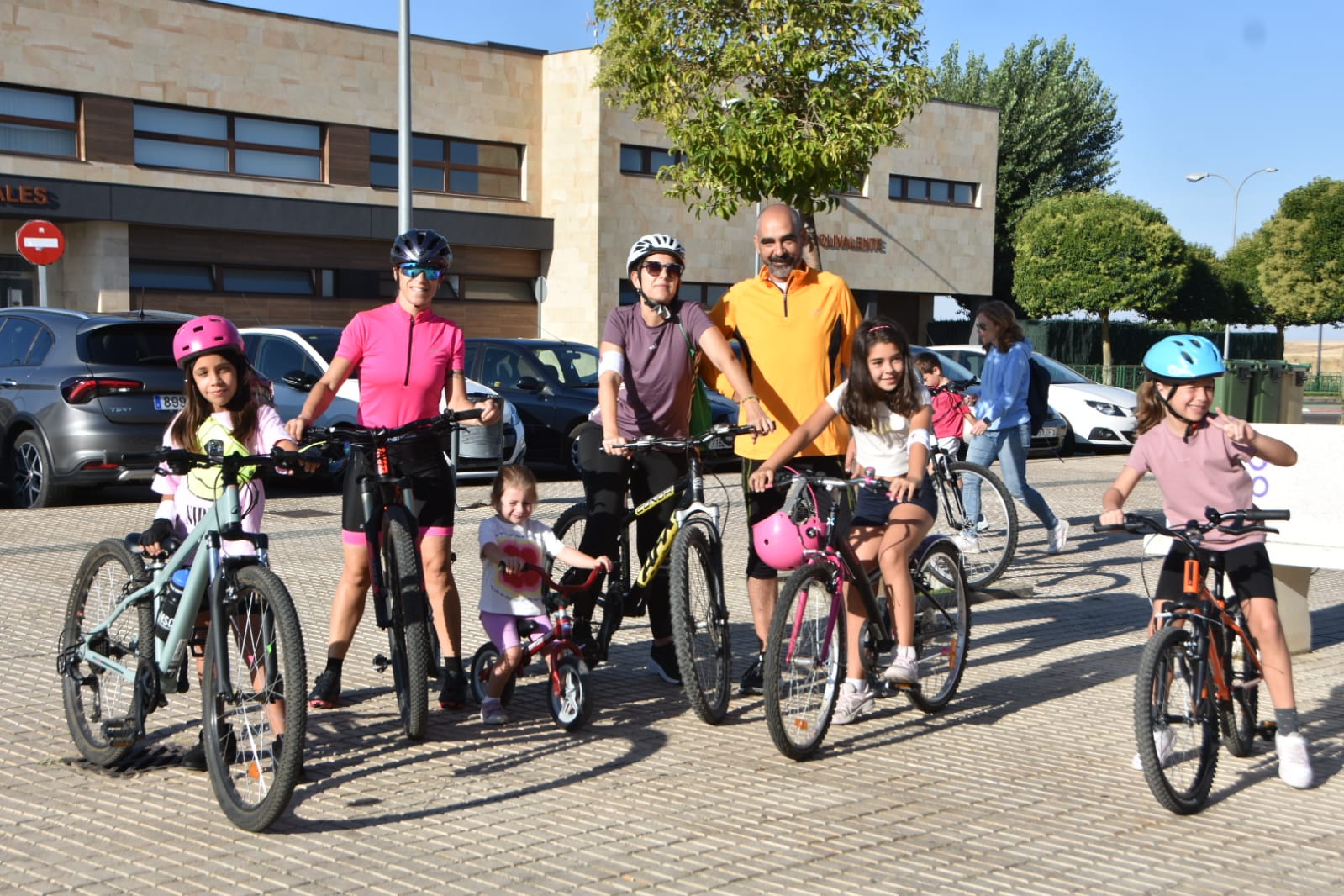 Villares &#039;pedalea&#039; un año más en familia