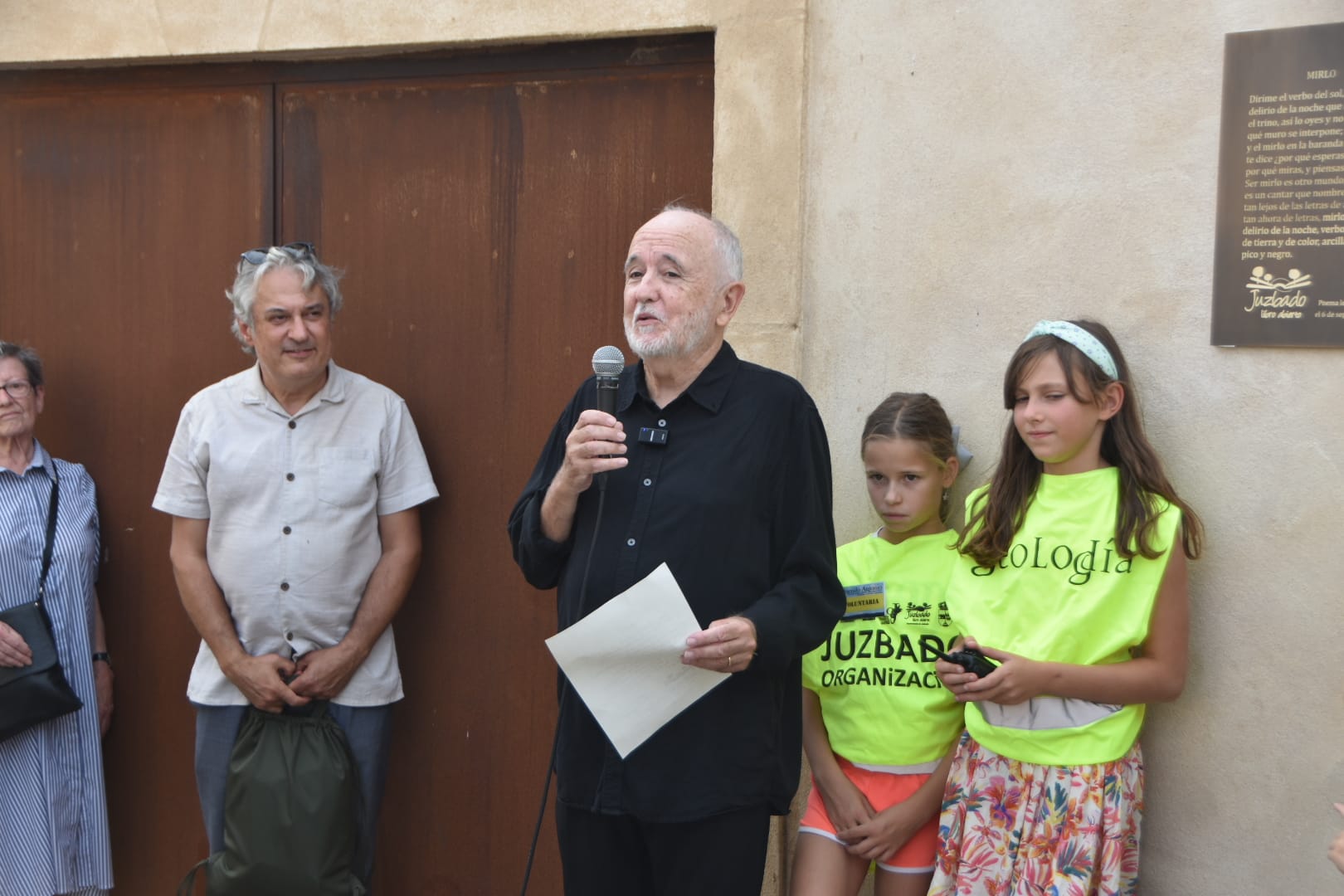 Antonio Gamoneda: &quot;Juzbado practica la rebeldía creadora&quot;