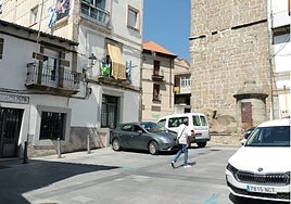 Una plaza de Béjar.