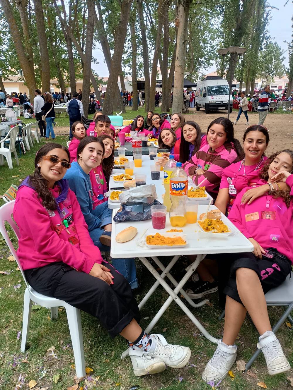 1.800 raciones de paella en Villoria