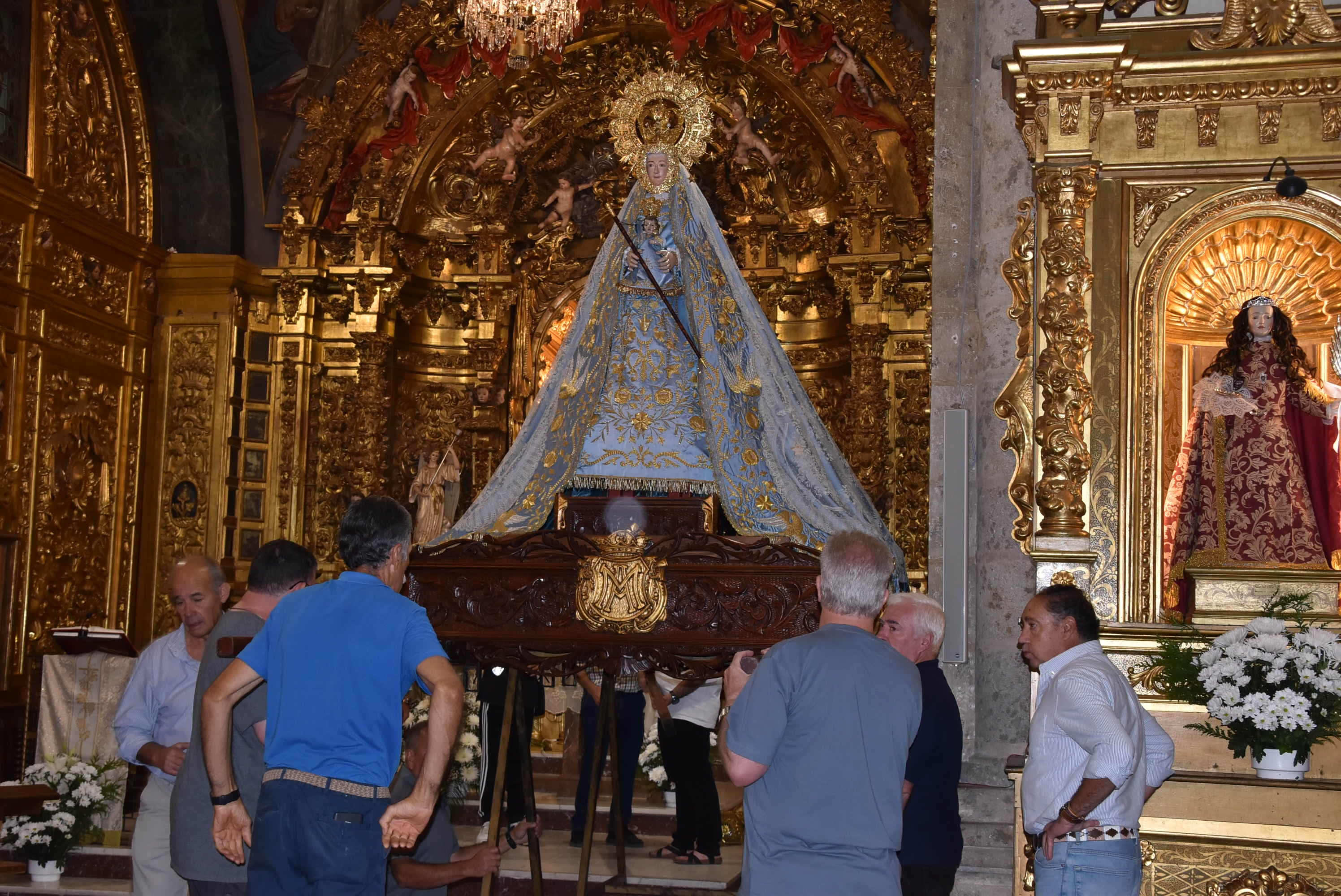 Béjar llega al final de sus fiestas con los actos de la Virgen del Castañar
