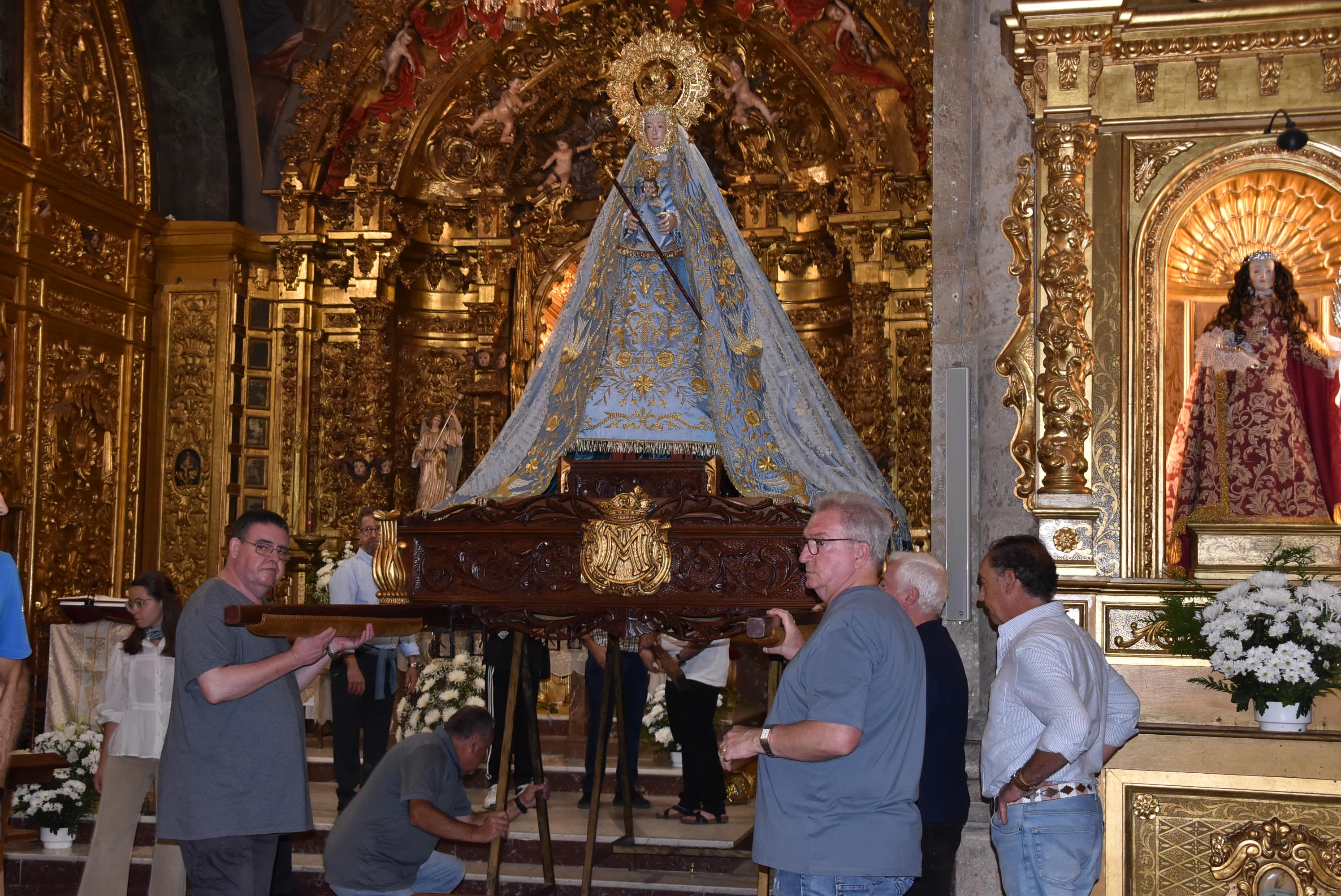 Béjar llega al final de sus fiestas con los actos de la Virgen del Castañar