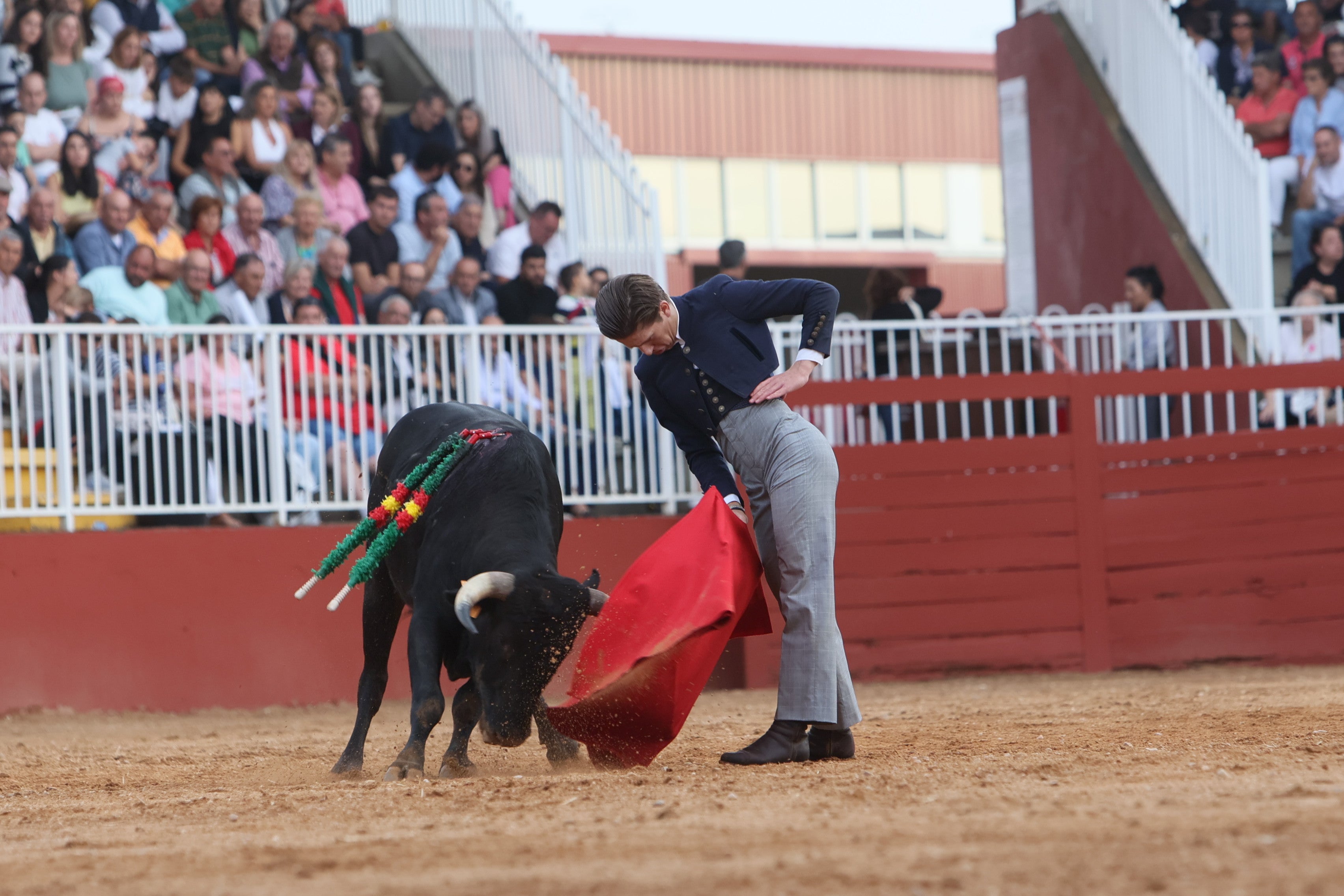 José Tomás Ortiz, triunfador en la clase práctica de tauromaquia