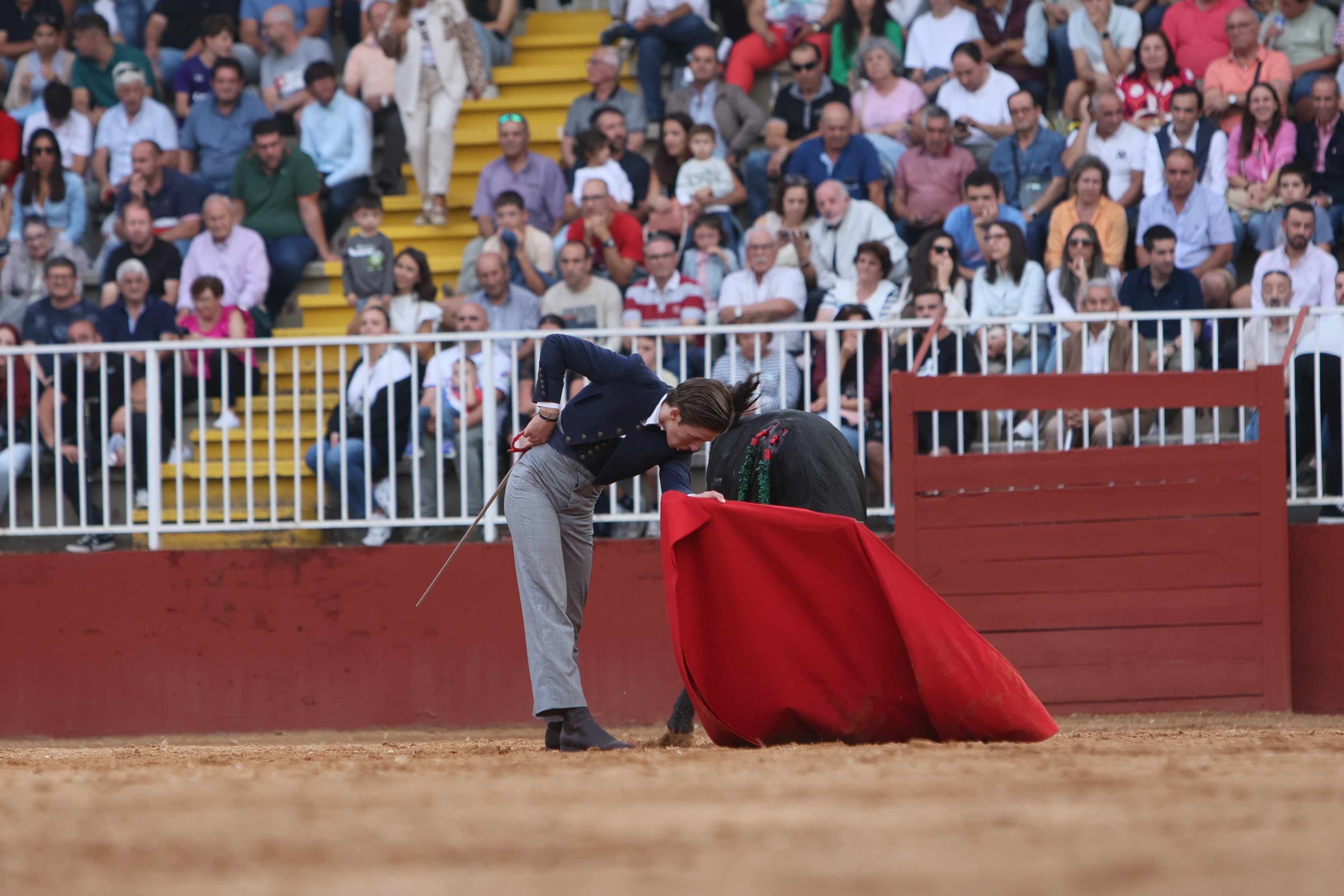 José Tomás Ortiz, triunfador en la clase práctica de tauromaquia