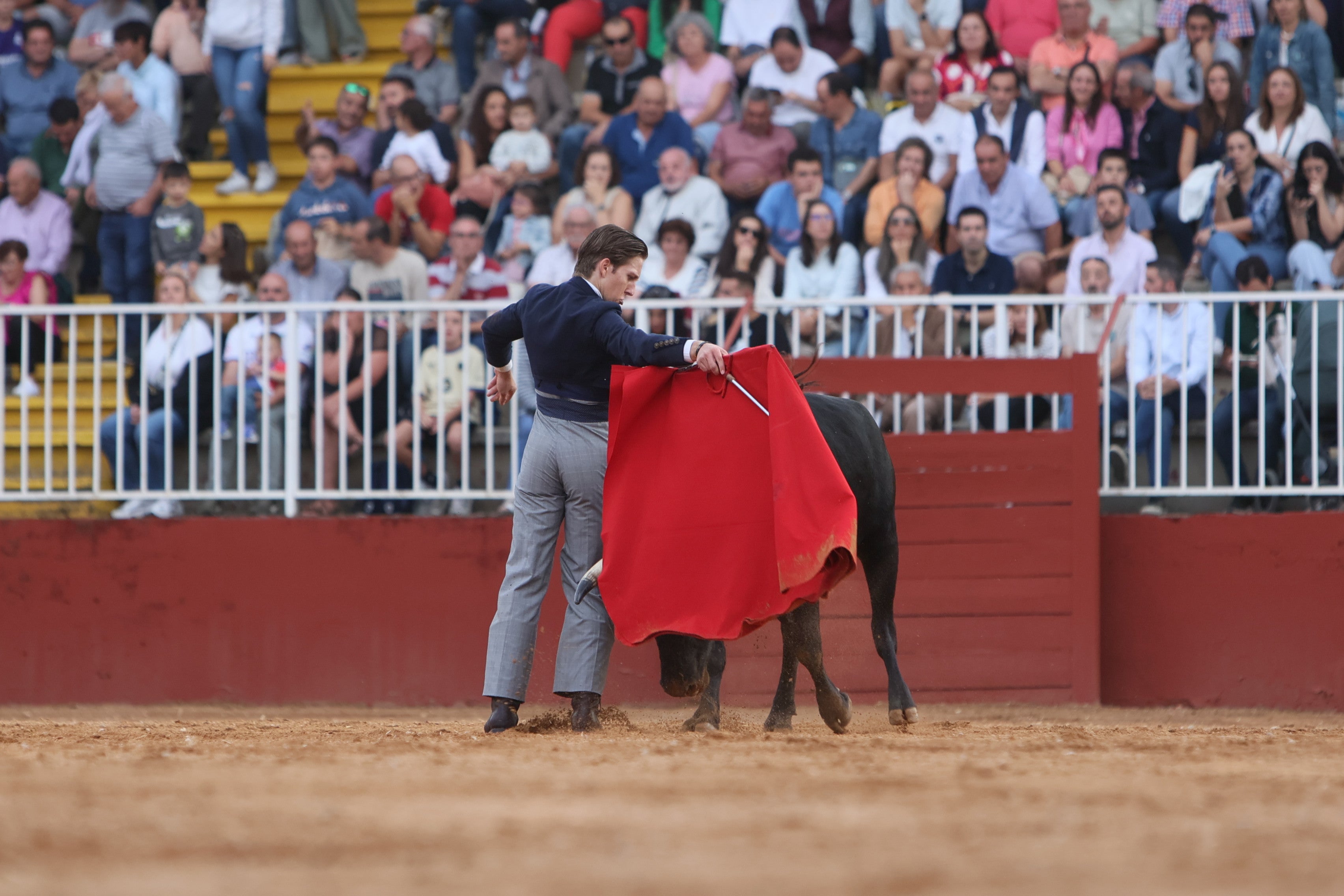 José Tomás Ortiz, triunfador en la clase práctica de tauromaquia
