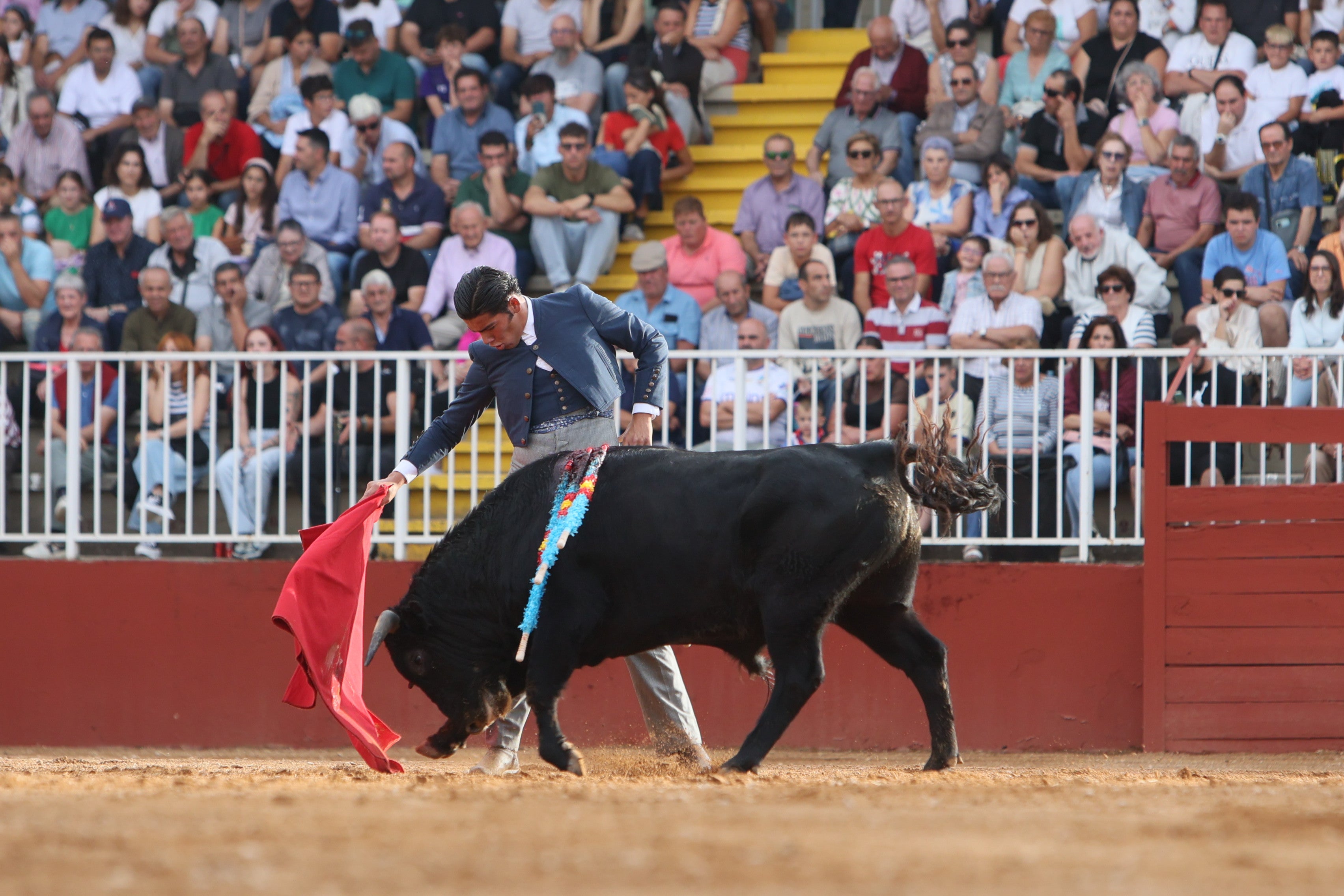 José Tomás Ortiz, triunfador en la clase práctica de tauromaquia