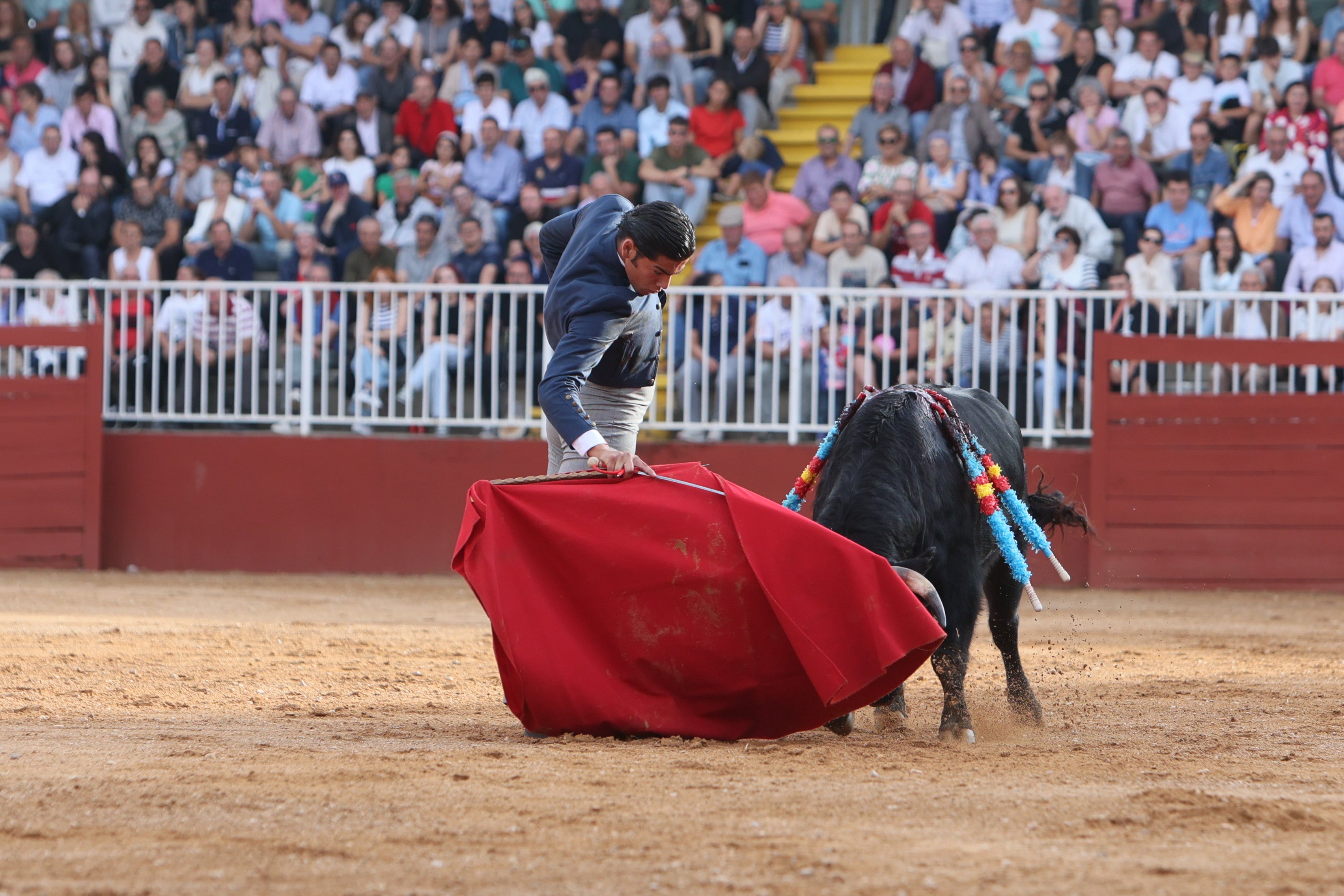 José Tomás Ortiz, triunfador en la clase práctica de tauromaquia