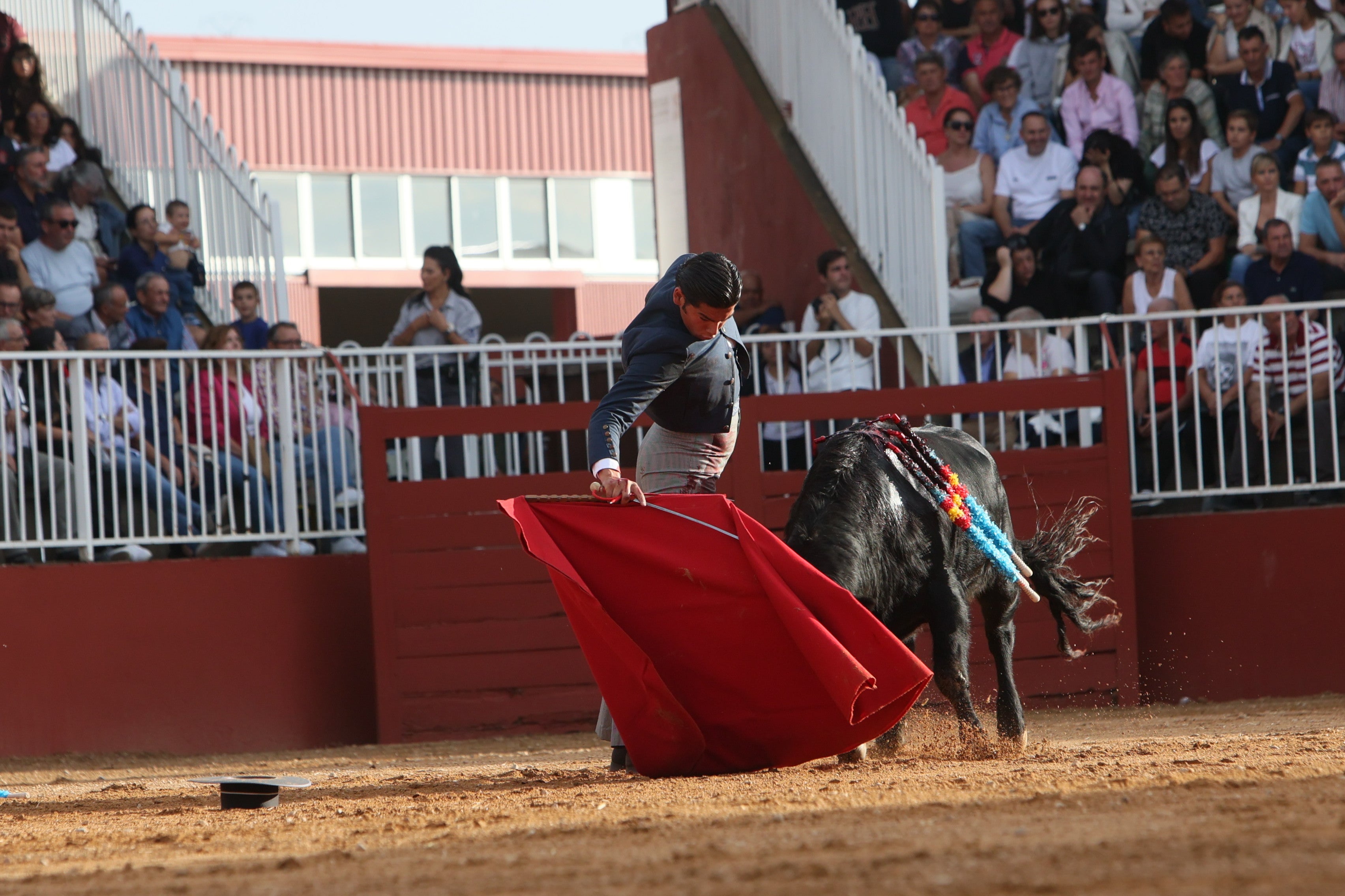 José Tomás Ortiz, triunfador en la clase práctica de tauromaquia