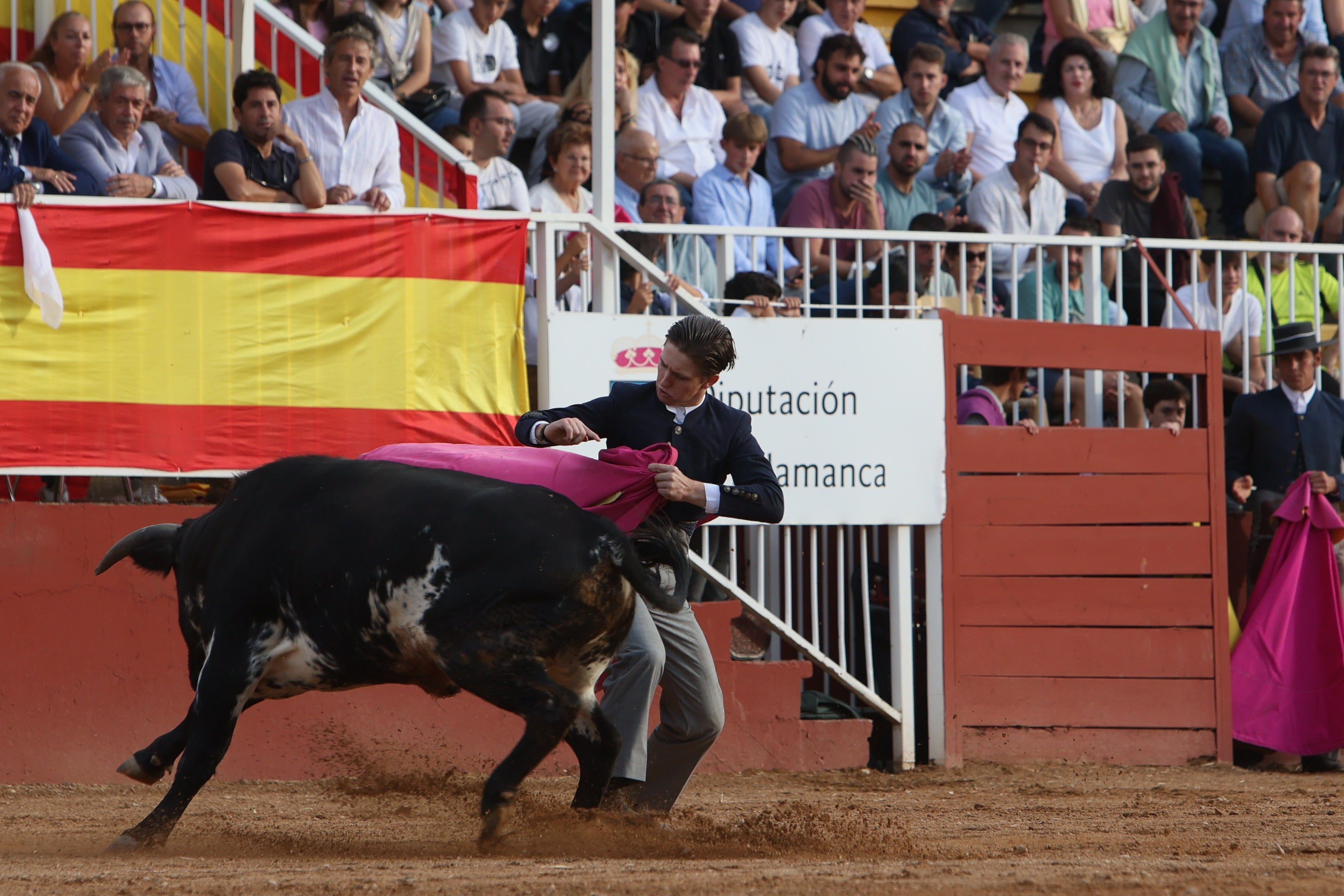 José Tomás Ortiz, triunfador en la clase práctica de tauromaquia