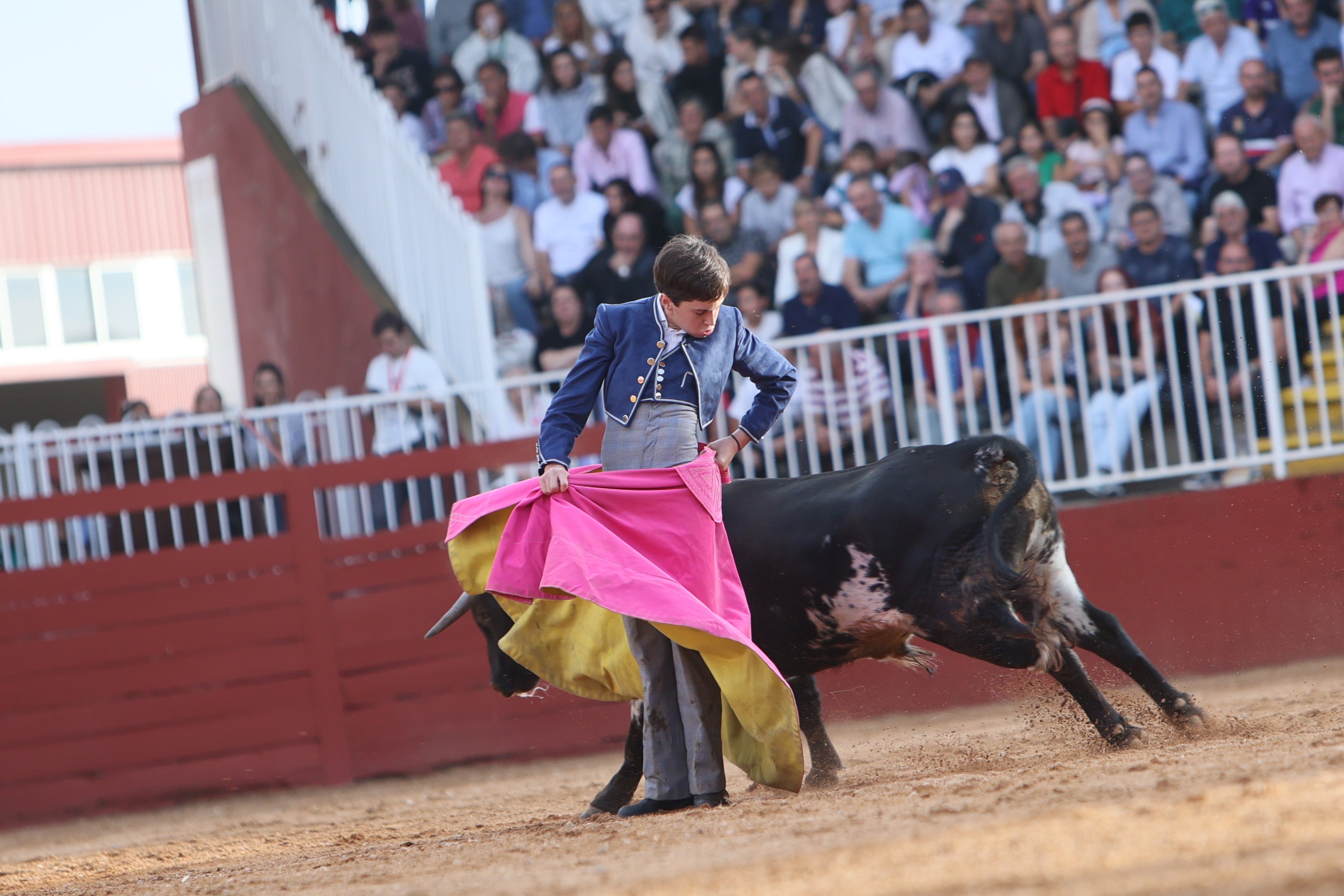 José Tomás Ortiz, triunfador en la clase práctica de tauromaquia