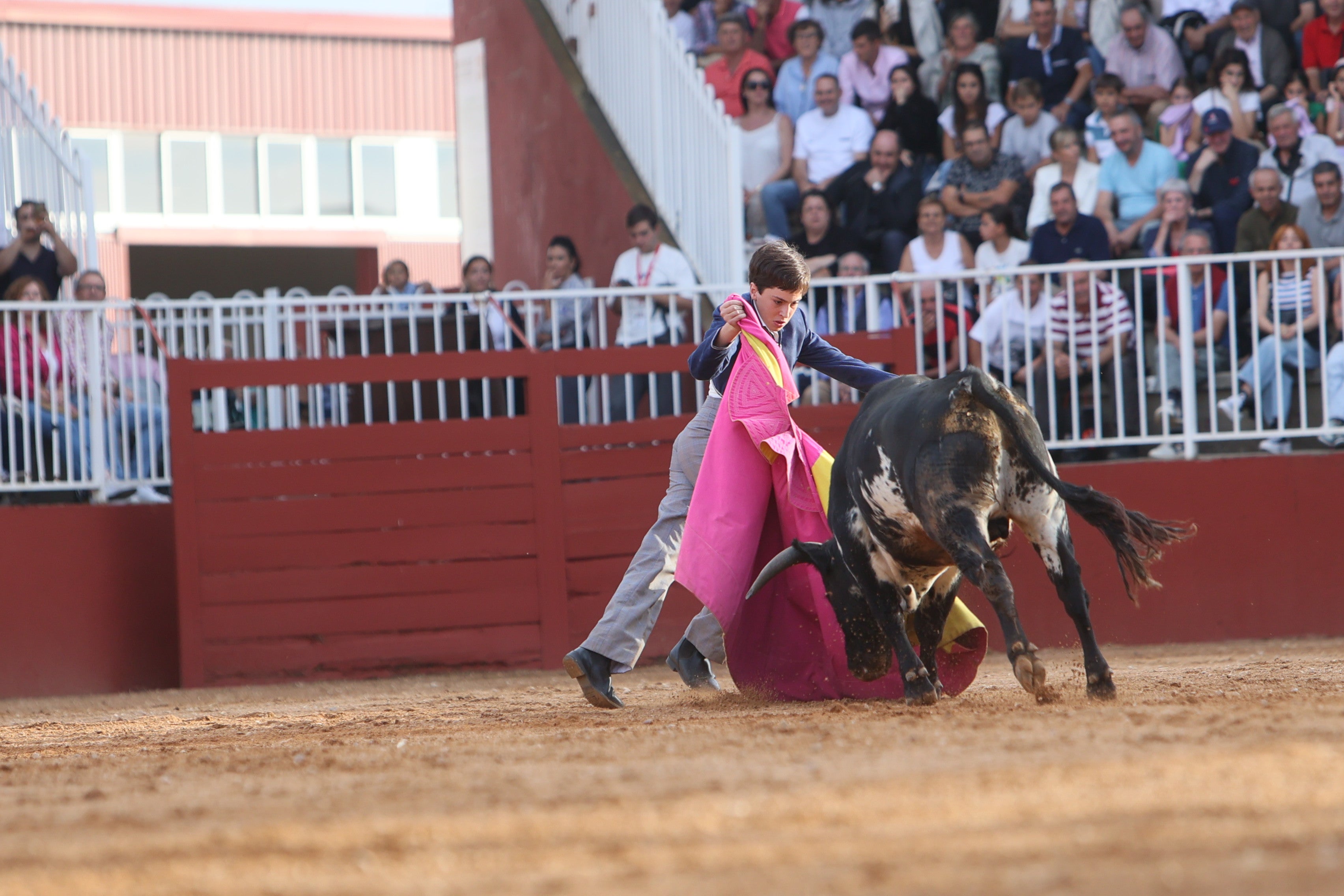 José Tomás Ortiz, triunfador en la clase práctica de tauromaquia
