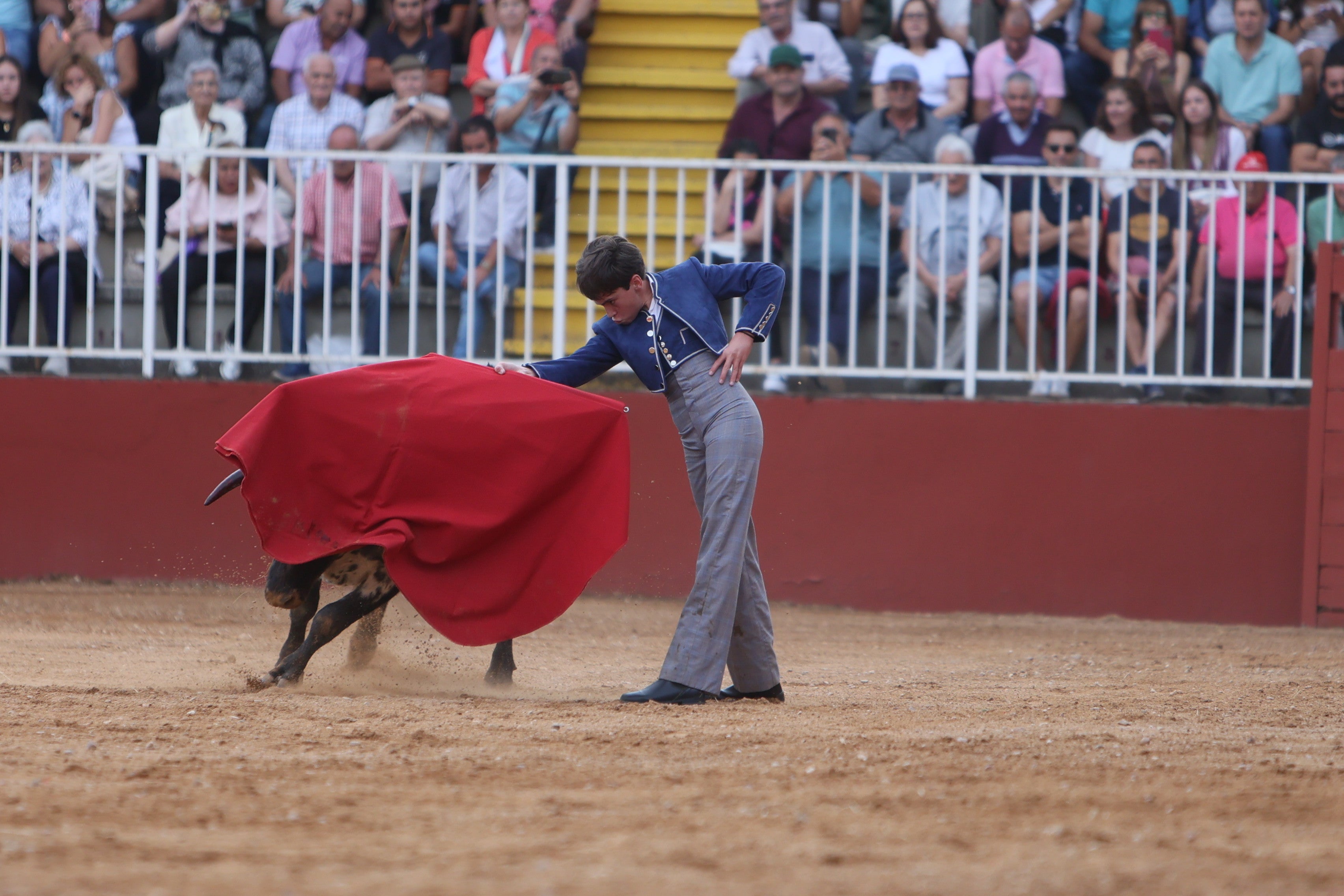 José Tomás Ortiz, triunfador en la clase práctica de tauromaquia