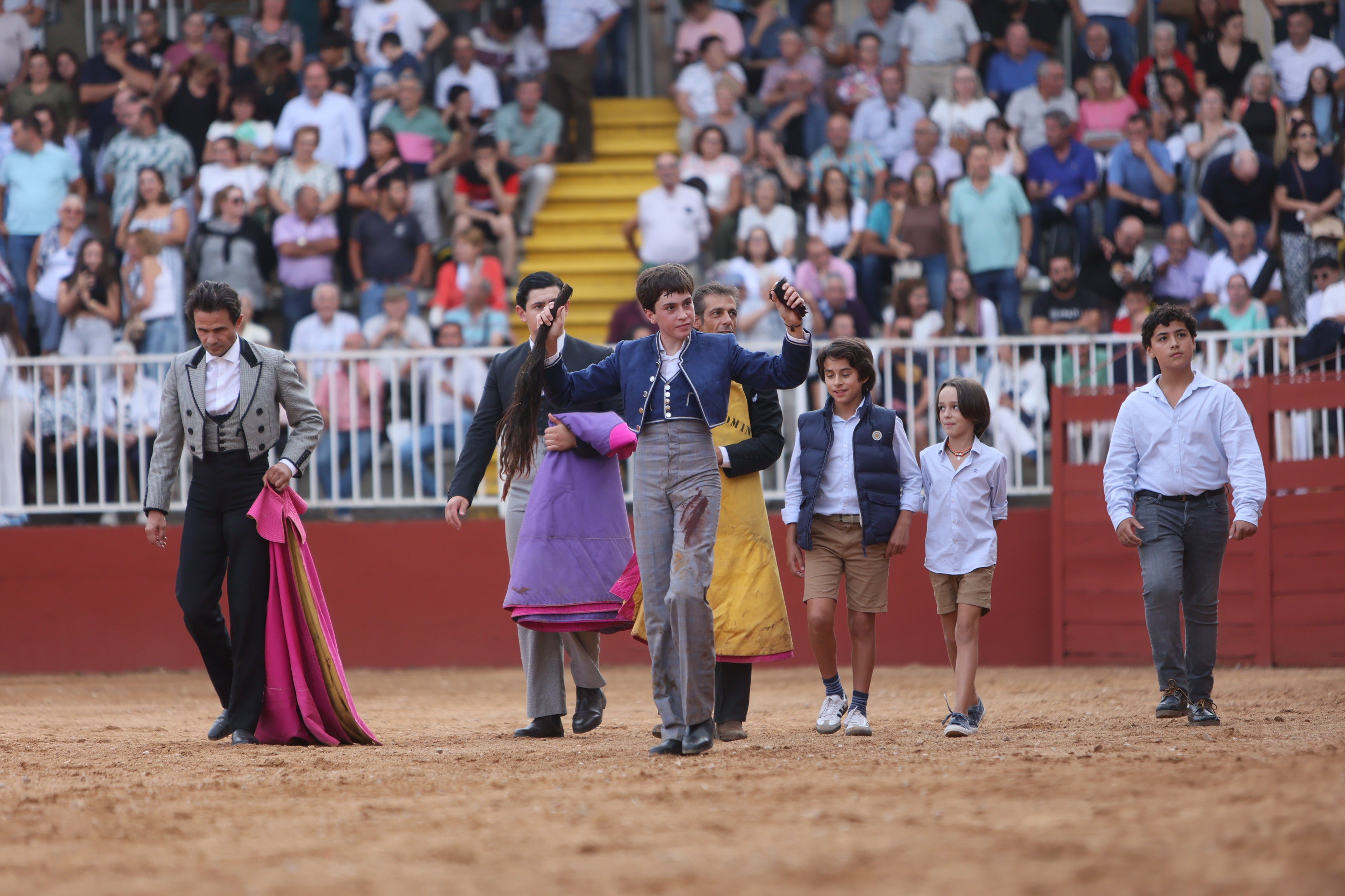 José Tomás Ortiz, triunfador en la clase práctica de tauromaquia