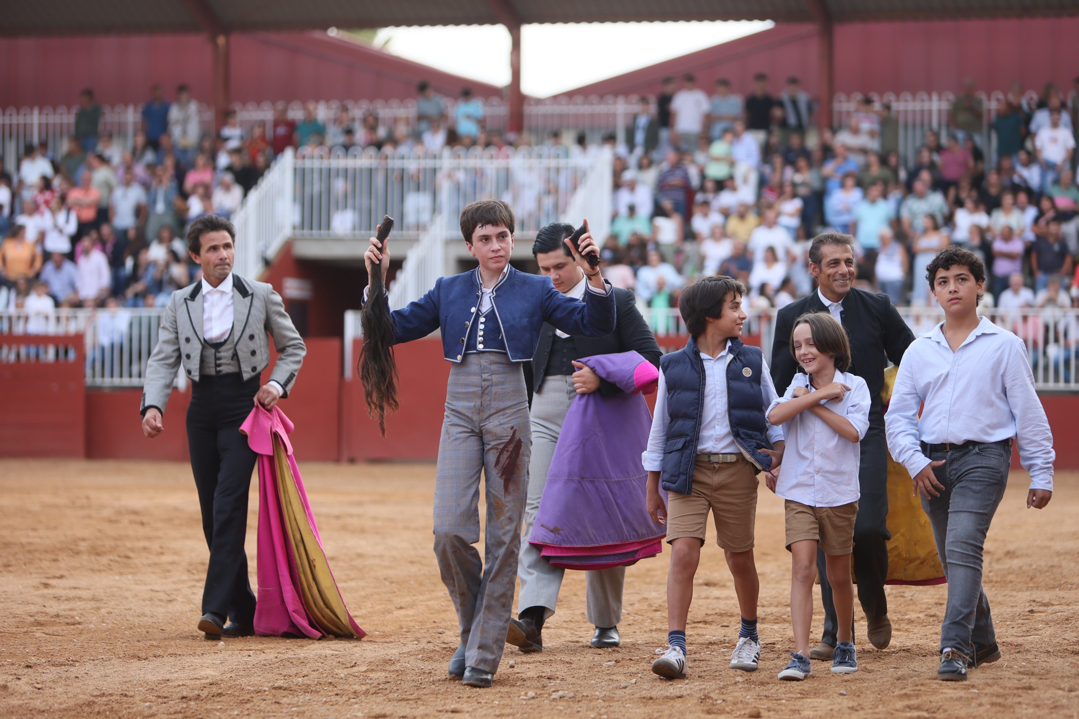 José Tomás Ortiz, triunfador en la clase práctica de tauromaquia