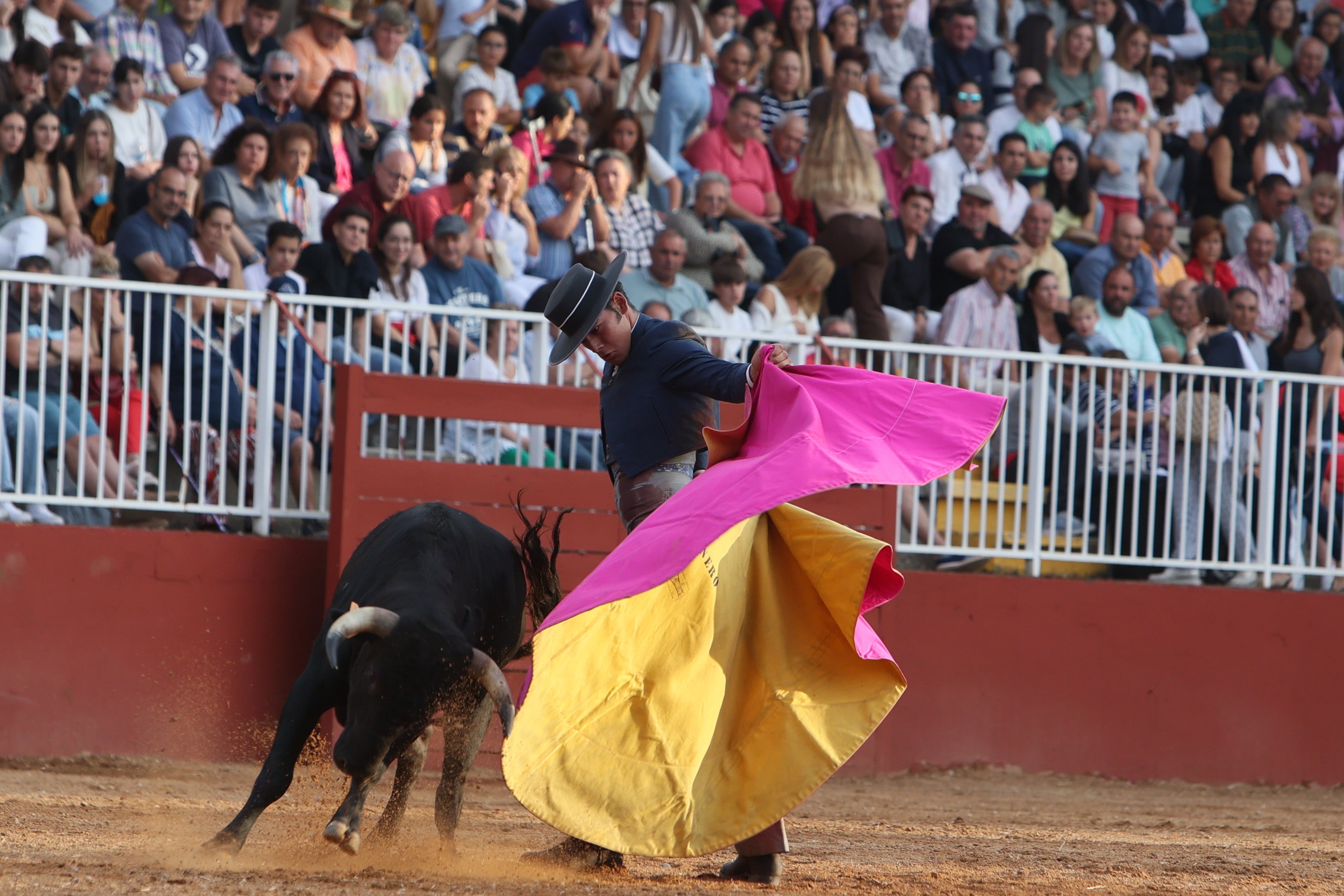 José Tomás Ortiz, triunfador en la clase práctica de tauromaquia